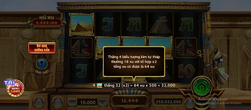 mẹo chơi bí mật cleopatra