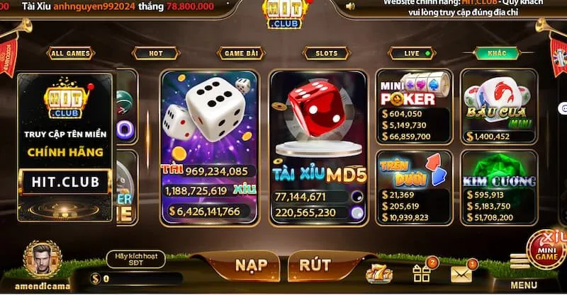 Tài xỉu online Hit Club